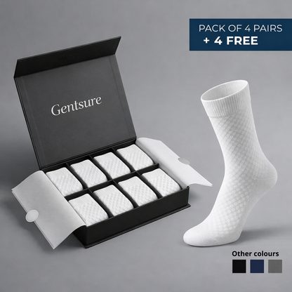 Premium Bamboo Fibre Crew Socks