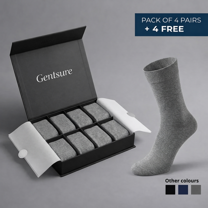 Premium Bamboo Fibre Crew Socks
